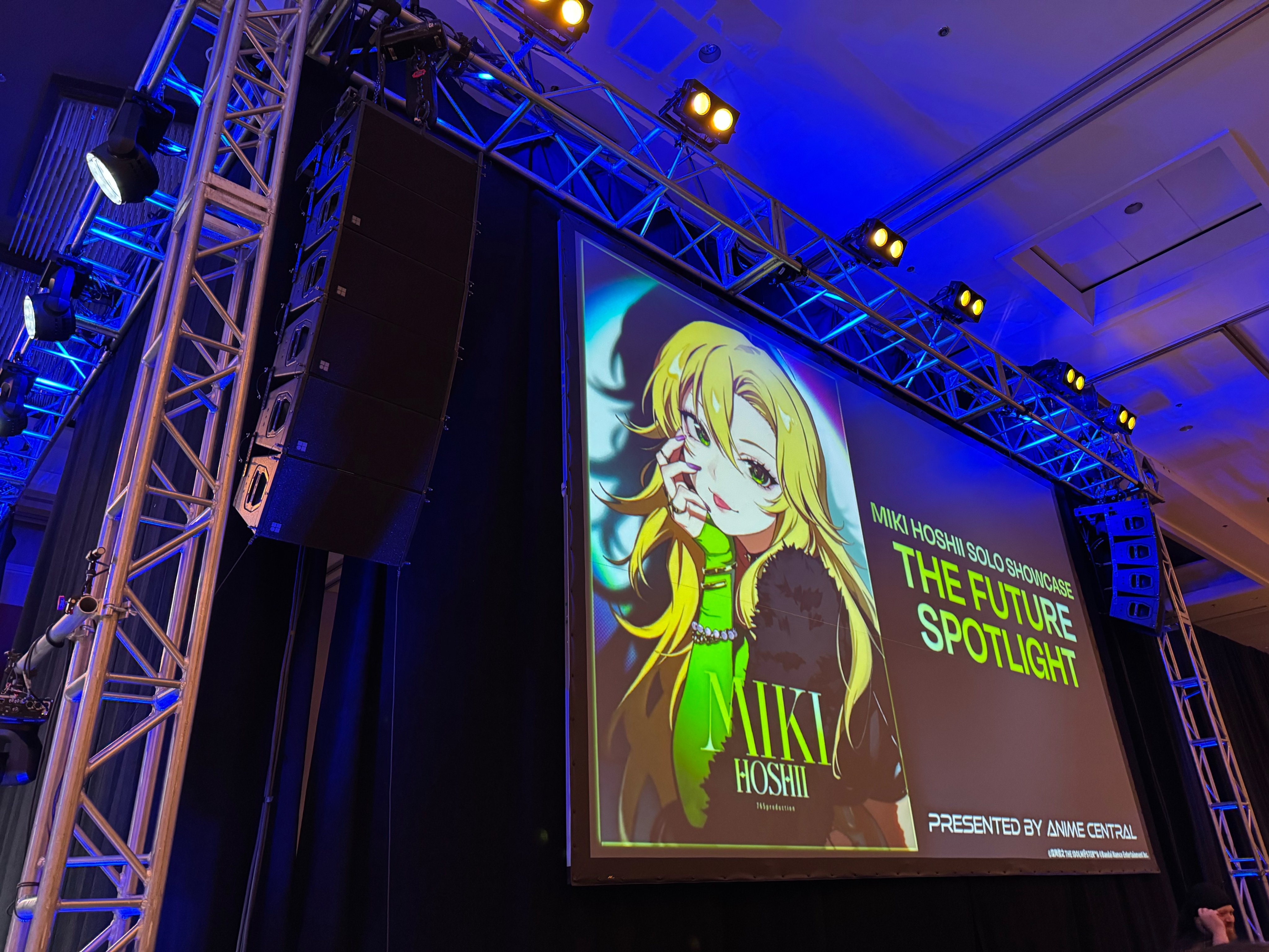 Miki AR live finale screen at ACen 2026
