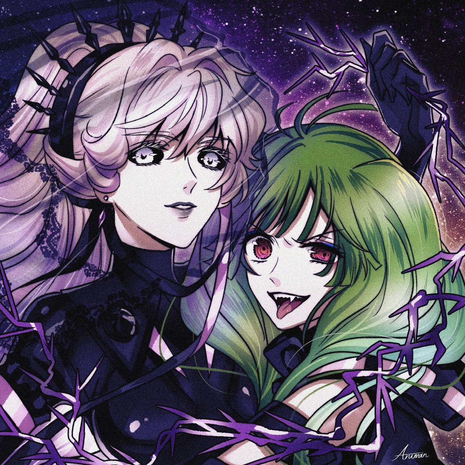 Yami Sheryl and Ranka artwork